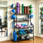 Iron Freestanding Multi-Use Sports Rack