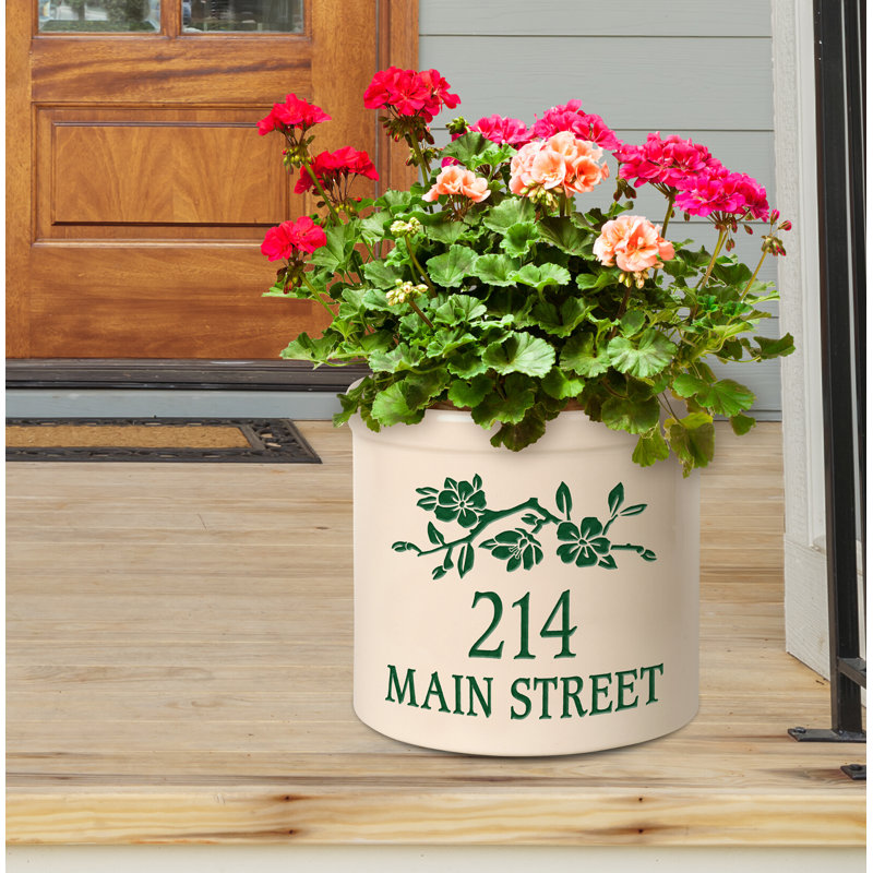 Pot à fleurs Springdale, Oui, Vert