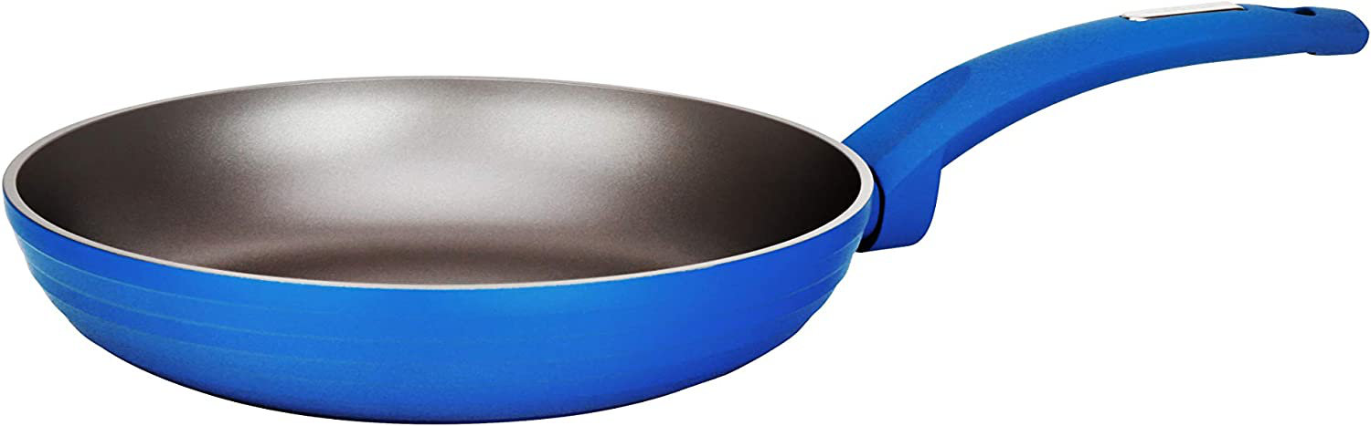 Nutrichef 8 Non Stick Aluminum Frying Pan PRTNCCW12BRWSFP