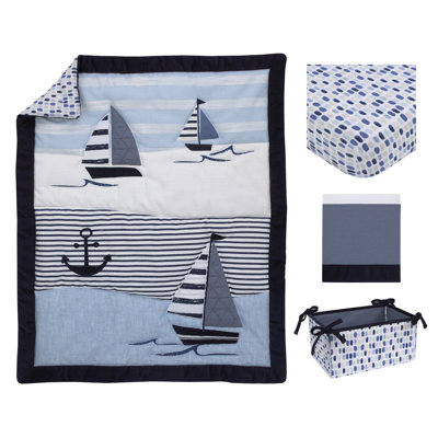 4 - Piece Crib Bedding Set