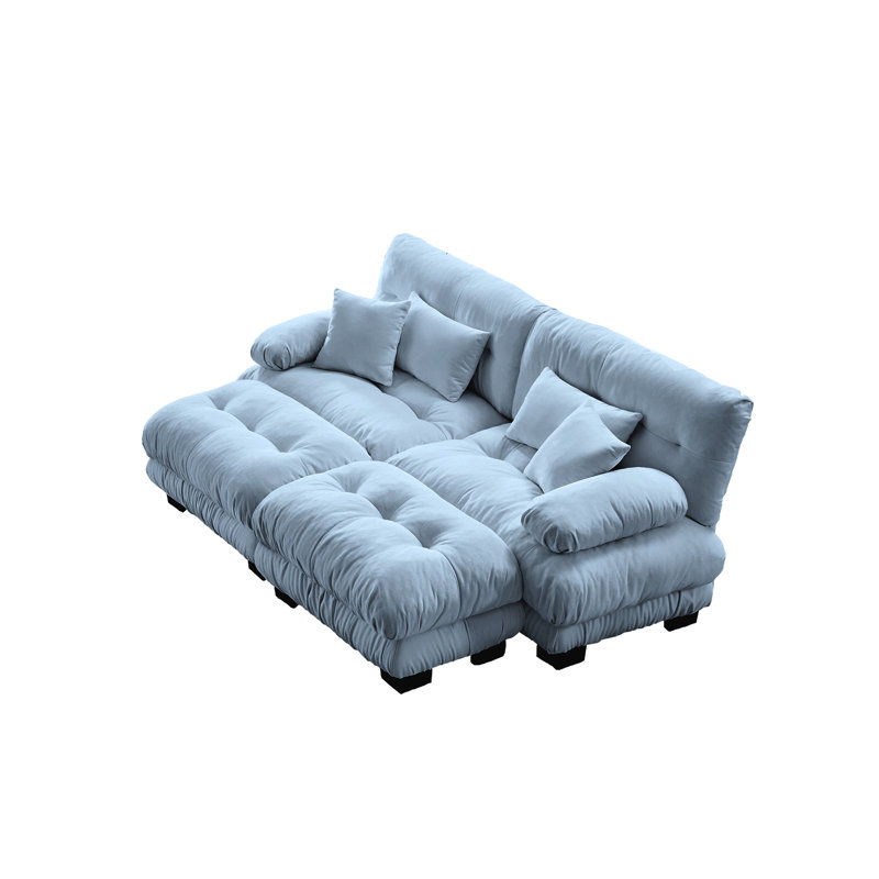 Chenille Modular Sectional Sofa
