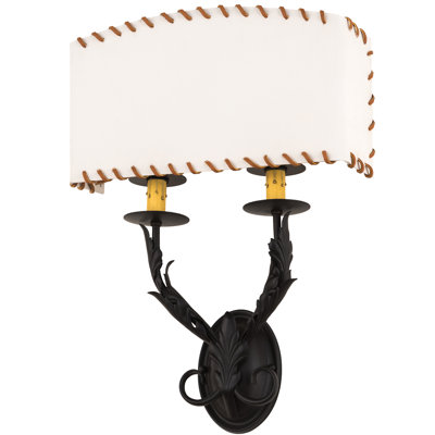 Rustic Lodge 2 - Light Candle Wall Light