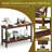 All-Weather Patio Bar Table Entry Console Table-2072873816