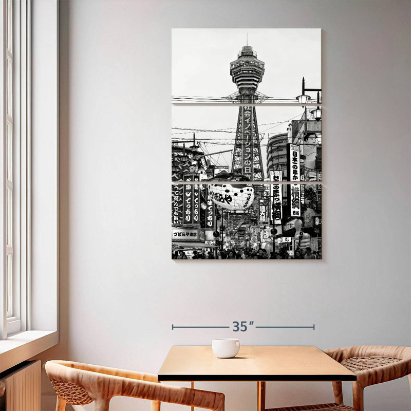 Nicci Shinsekai Osaka, 65" H x 42" W