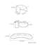 Combinaison de canapé d'angle semi-circulaire