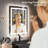 Dokes Filleted Corner LED Bathroom Vanity  Mirror Passed ETL Certification-299044837