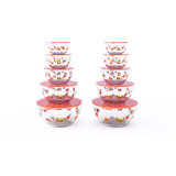 20-Piece Glass Storage Bowls with Lids Set - with Meal Prep, and Mixing