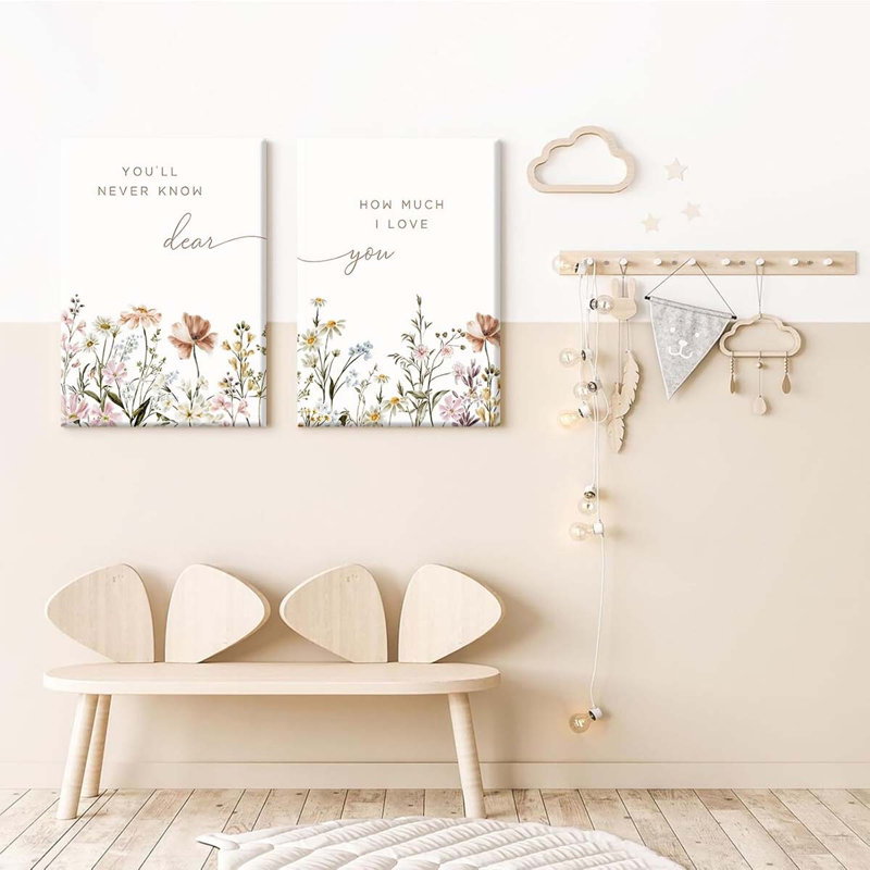 2 Piece Wrapped Canvas Print