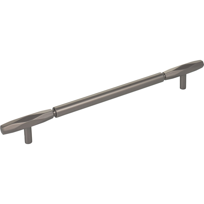 Kingsmill Bar Pull, Ash Gray, 8 13/16" Center to Center