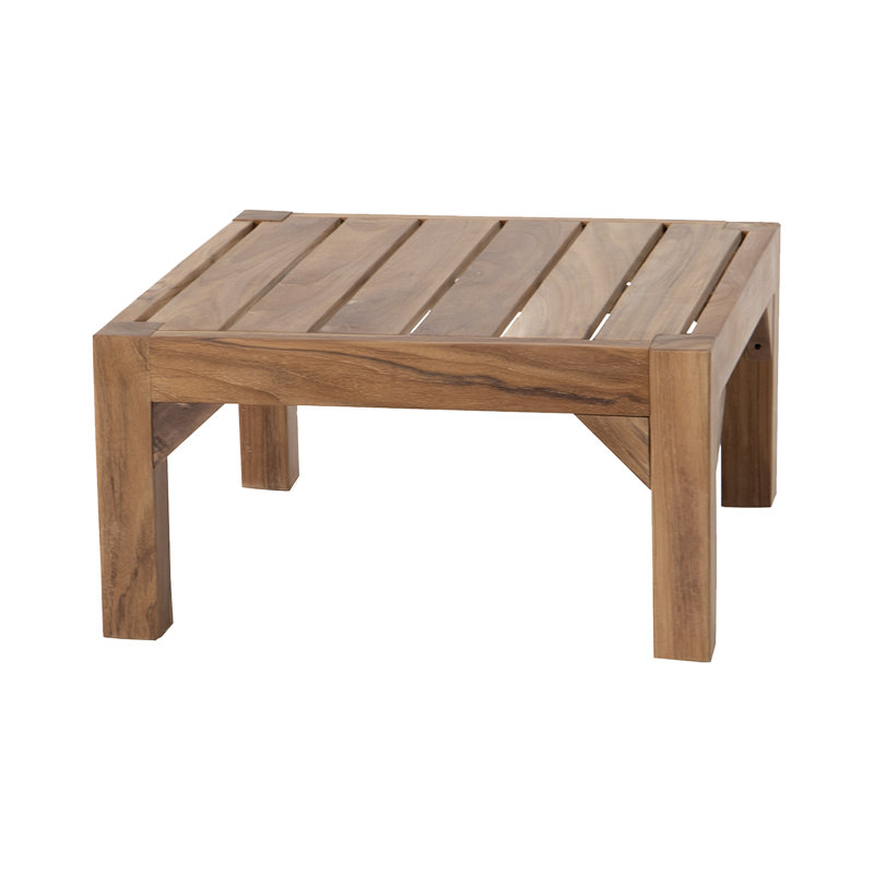 Huntington Outdoor 6 - Piece Teak Conversation Set, Granite Sunbrella®