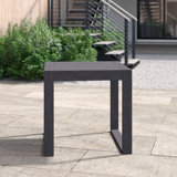 Tovah Square Metal Outdoor Side Table