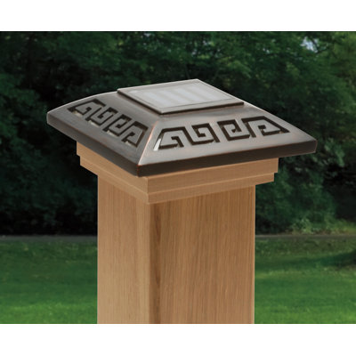Labyrinth Solar Post Cap