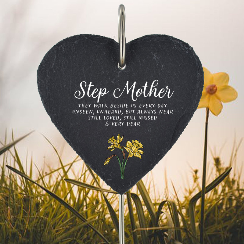 Louque Stone Plants & Flowers Memorial Plaque