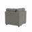 Sky Corner Seat 24" Gray With Pillow-126756068