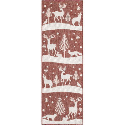 The Holiday Aisle Kareema Indoor/Outdoor Area Rug