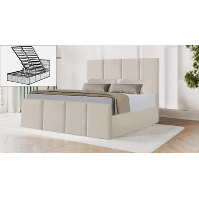 Upholstered Ottoman Storage Bed