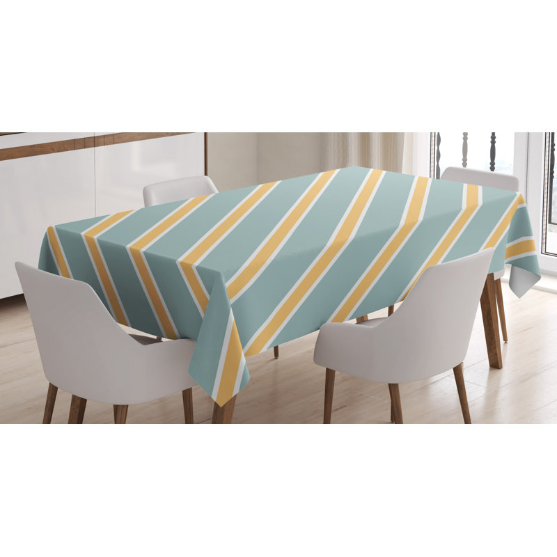 Striped Tablecloth, 70" x 52"