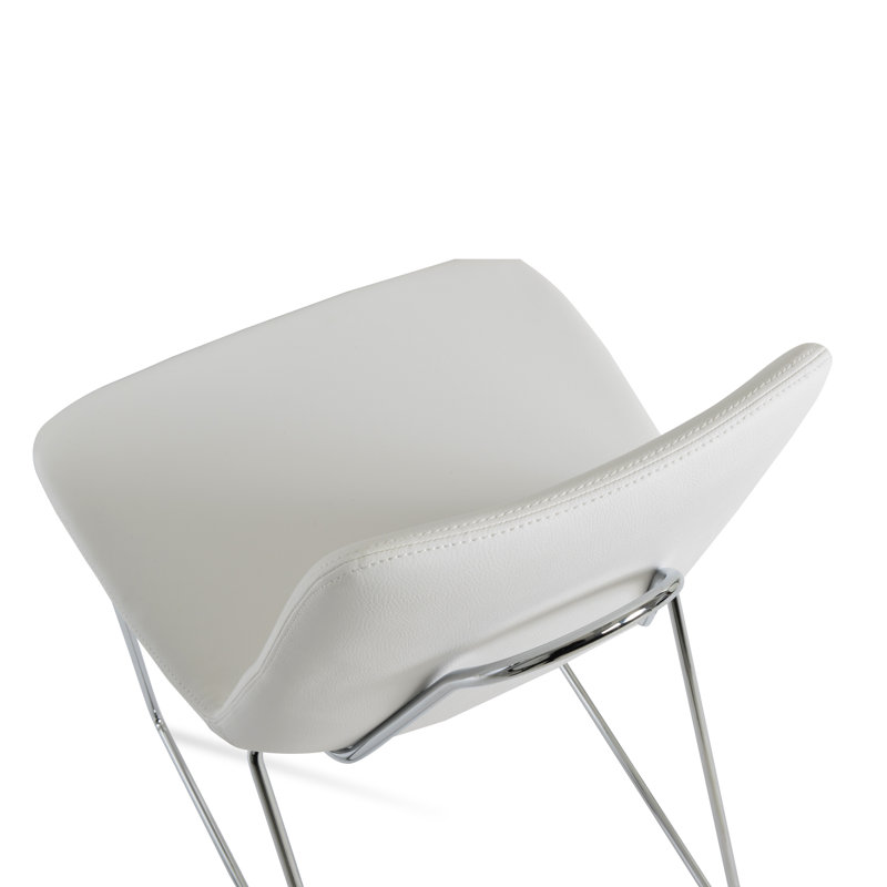 Chaise d'appoint Berlin, Blanc