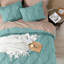  Luxurious Microfiber Pintuck Design Duvet Cover With Pillowcases -123432745-123432751