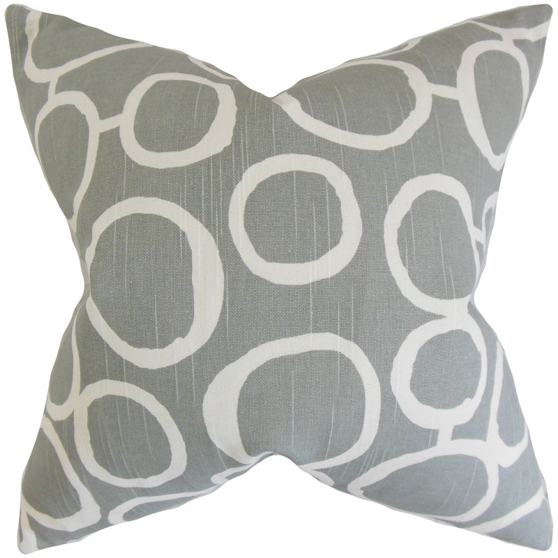 Taie décorative Franca, Bleu, Euro