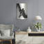 «Black Expression I» par Regina Moore, art mural en métal-677617617