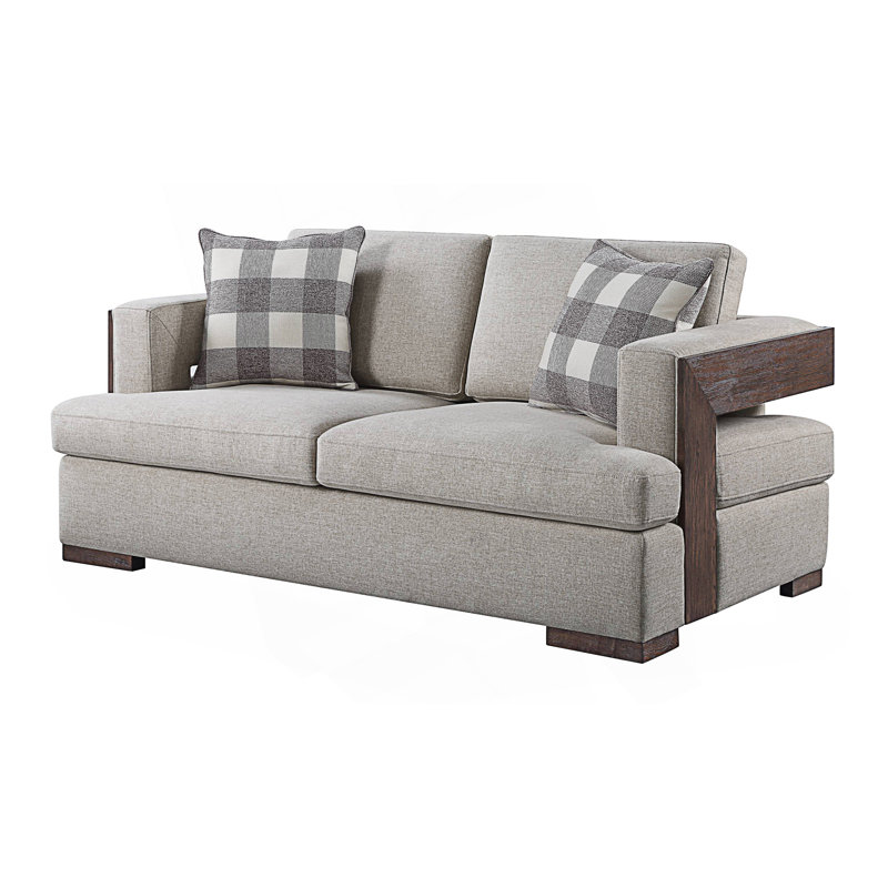 Combinaison de causeuse avec 2 coussins décoratifs