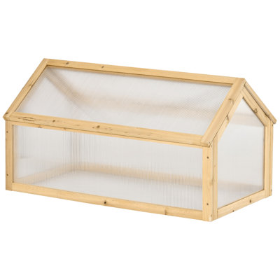 Jardin de serre en polycarbonate Outsunny