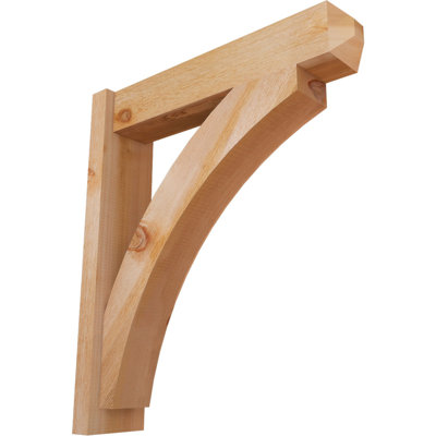 L 6 po x P 26 po x H 30 po Thorton Rough Sayer Craftman Perspector, cèdre rouge de l'Ouest