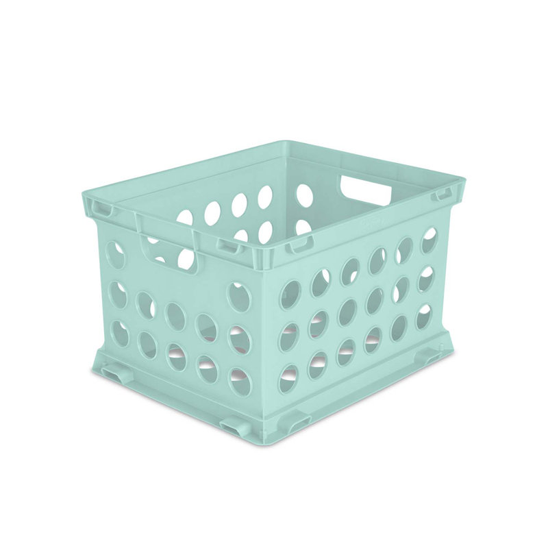 Stackable File Storage Plastic Crate