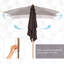 Brod 295cm X 200cm Rectangular Market Parasol-2022629715