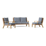 Hadley Outdoor 3 - Piece Conversation Set