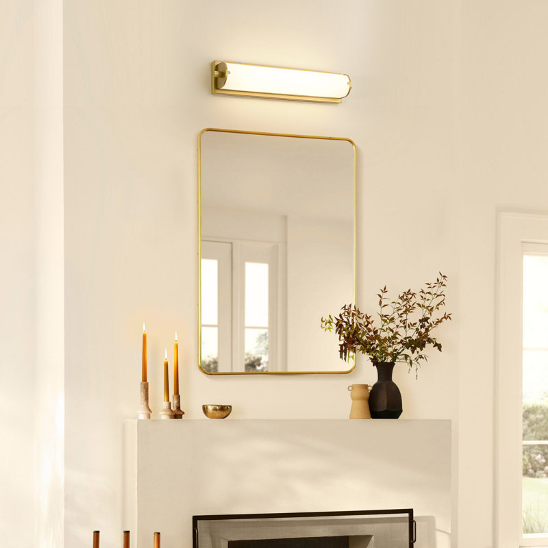 Vionne 1-Light 20.5" Dimmable Modern LED Wall Sconce Linear Light, Brushed Gold
