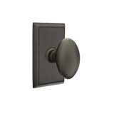 Double Dummy Egg Knob with Rectangular Rose