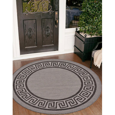 Tapis pour l'intérieur et l'extérieur gris Kimble