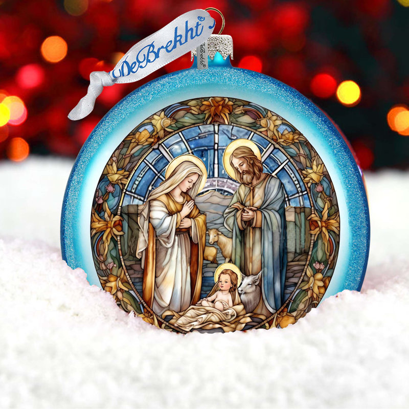 3.5'' Glass Ball Ornament