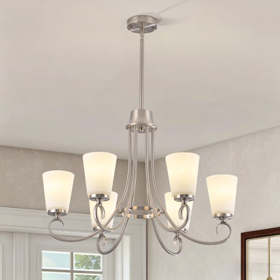 6 Light Dimmable Classic / Traditional Chandelier