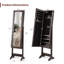 Armoire à bijoux avec miroir pleine grandeur et miroir de maquillage intérieur-243511117