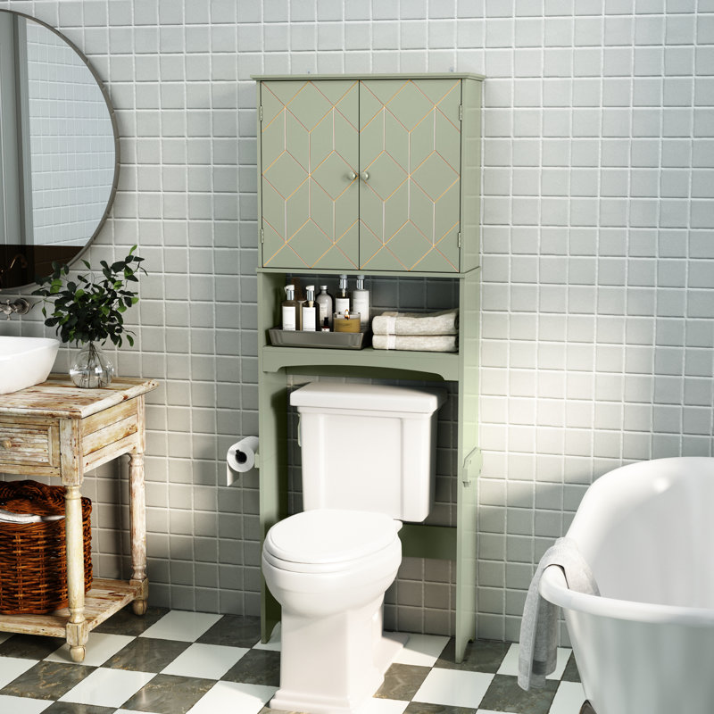 Kynsey Over The Toilet Storage, Green