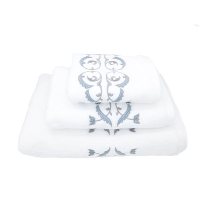 Ensemble de serviettes 100% coton peigné Arabesque 3 pièces