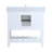 Pelaghia 36'' Single Bathroom Vanity with Marble Top-57367892