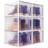 6 Pair Stackable Shoe Storage Box