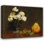 "Nature morte avec des roses et des fruits" par Henri Fantin-Latour - Toile tendue avec châssis