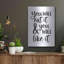 «Eat It and Like It» par Susan Ball, art mural en métal-928037937