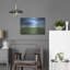 «Distant Hillside Sheep» par Night »par Bluebird Barn, art mural en métal-26641412