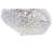 Crystal 32" Chrome Chandelier for Dining Rooms Living Rooms Great Rooms Foyers, 19-Light with E12 Bulb Base-1519978748-1602715697