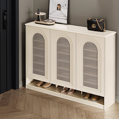 French style fashionable storage shoe cabinet