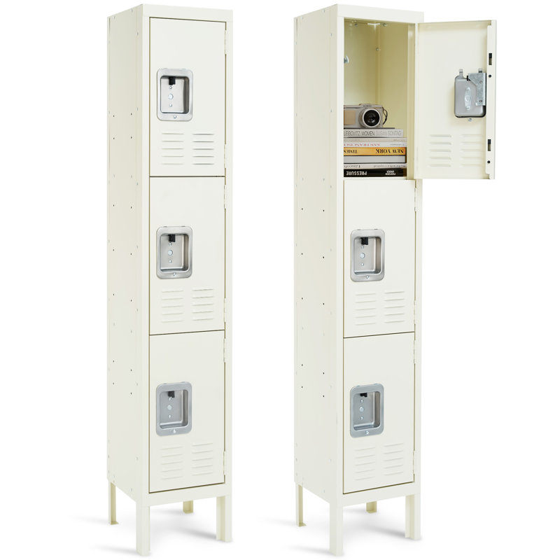 12'' Wide Locker, Yellow