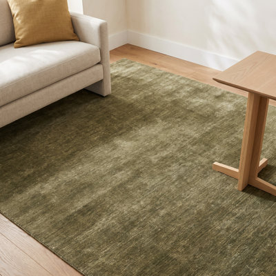 Tapis en mélange de laine tacheté Lahjar