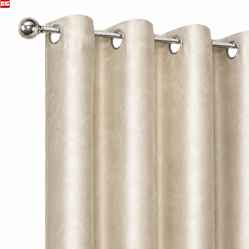 Rideau en polyester Jassar, L 54 po x L 84 po