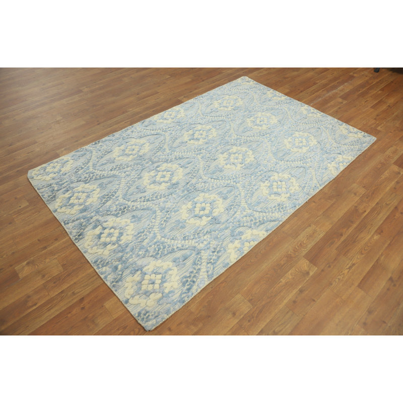 Tapis oriental moderne all-over 4 x 6